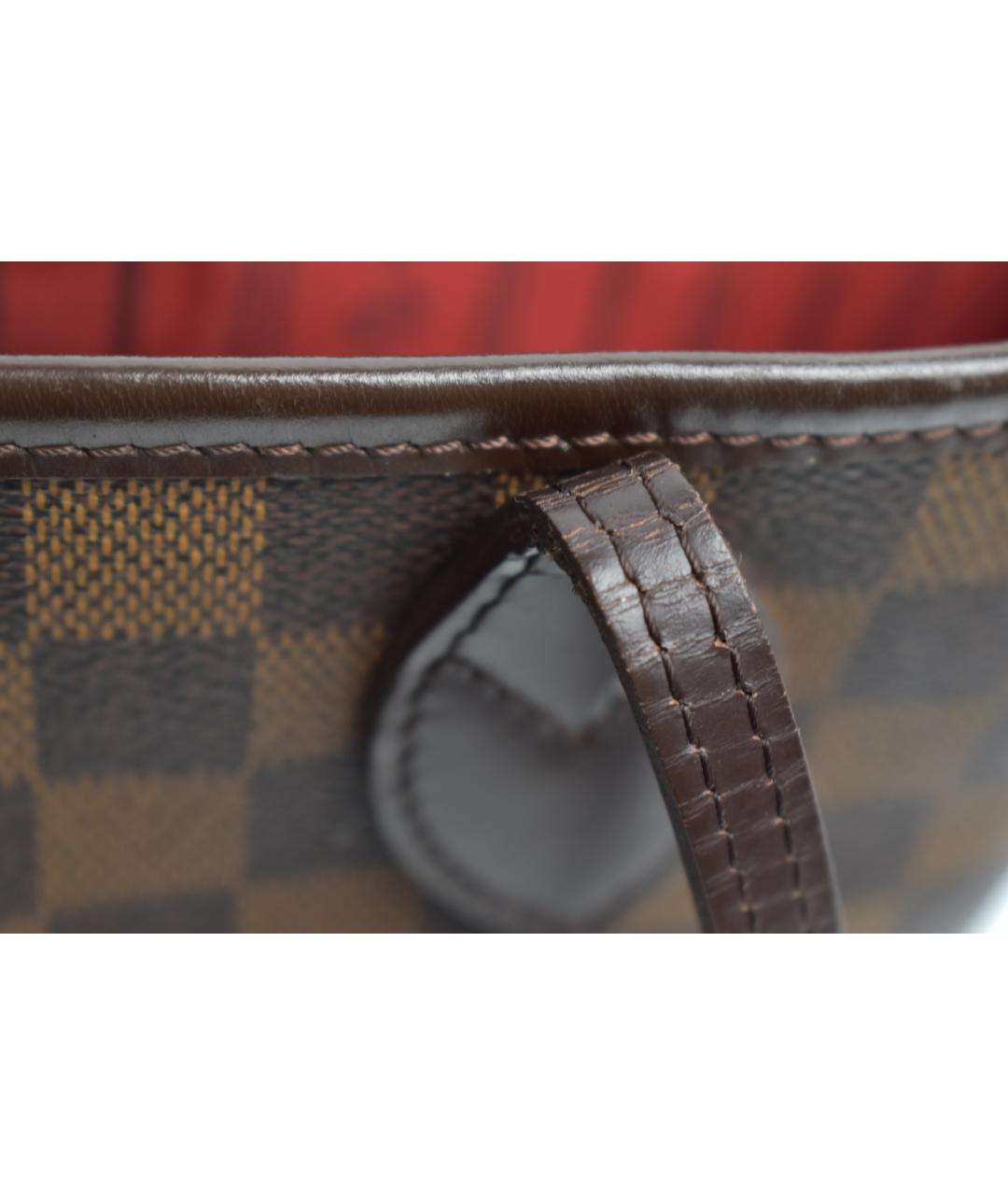 LOUIS VUITTON Коричневая сумка тоут, фото 7