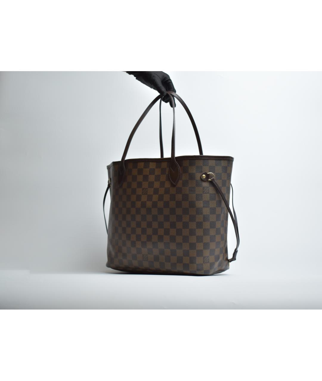 LOUIS VUITTON Коричневая сумка тоут, фото 2