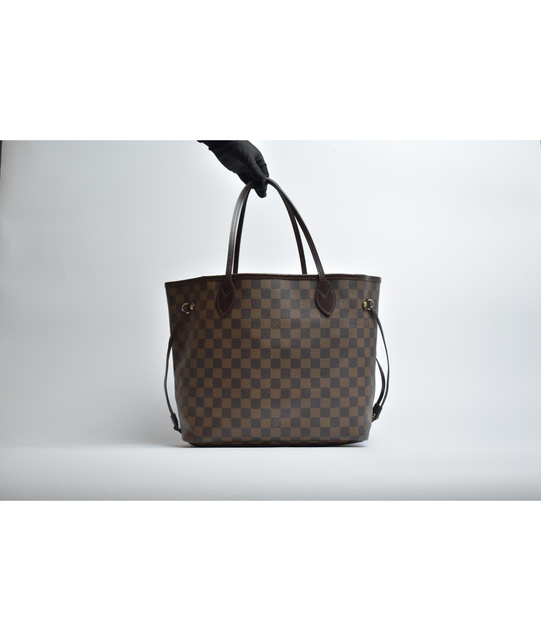 LOUIS VUITTON Коричневая сумка тоут, фото 8