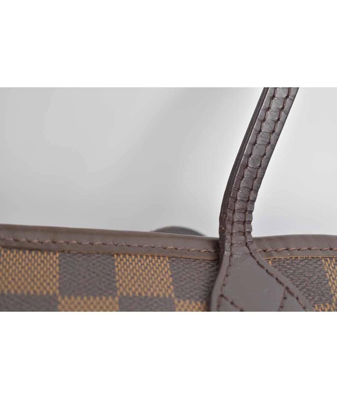 LOUIS VUITTON Коричневая сумка тоут, фото 6