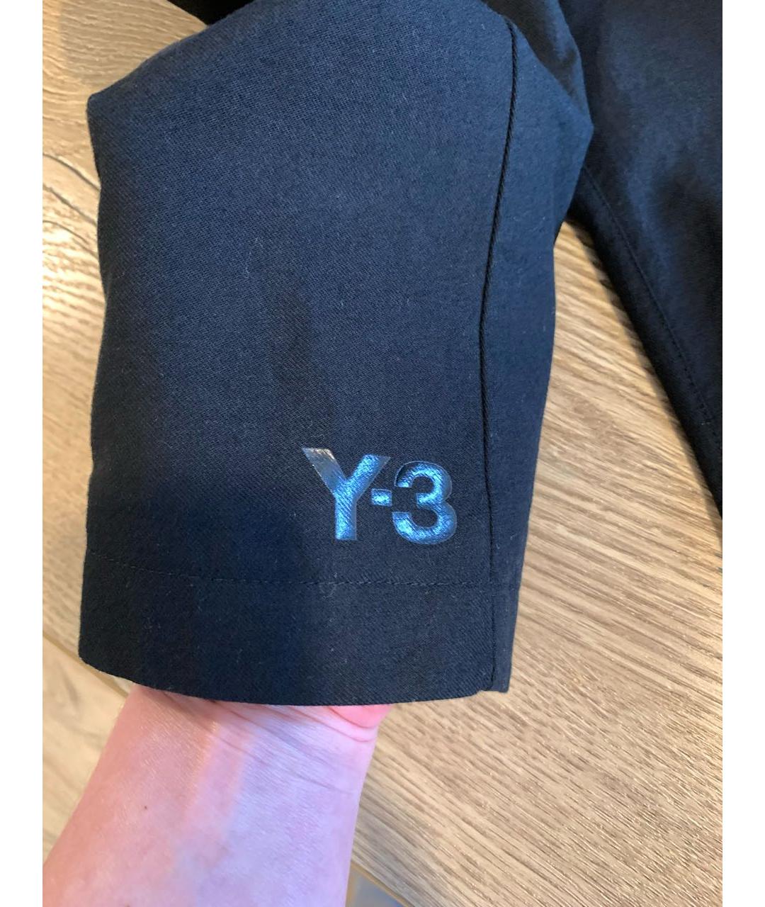 YOHJI YAMAMOTO Черный хлопковый пиджак, фото 7