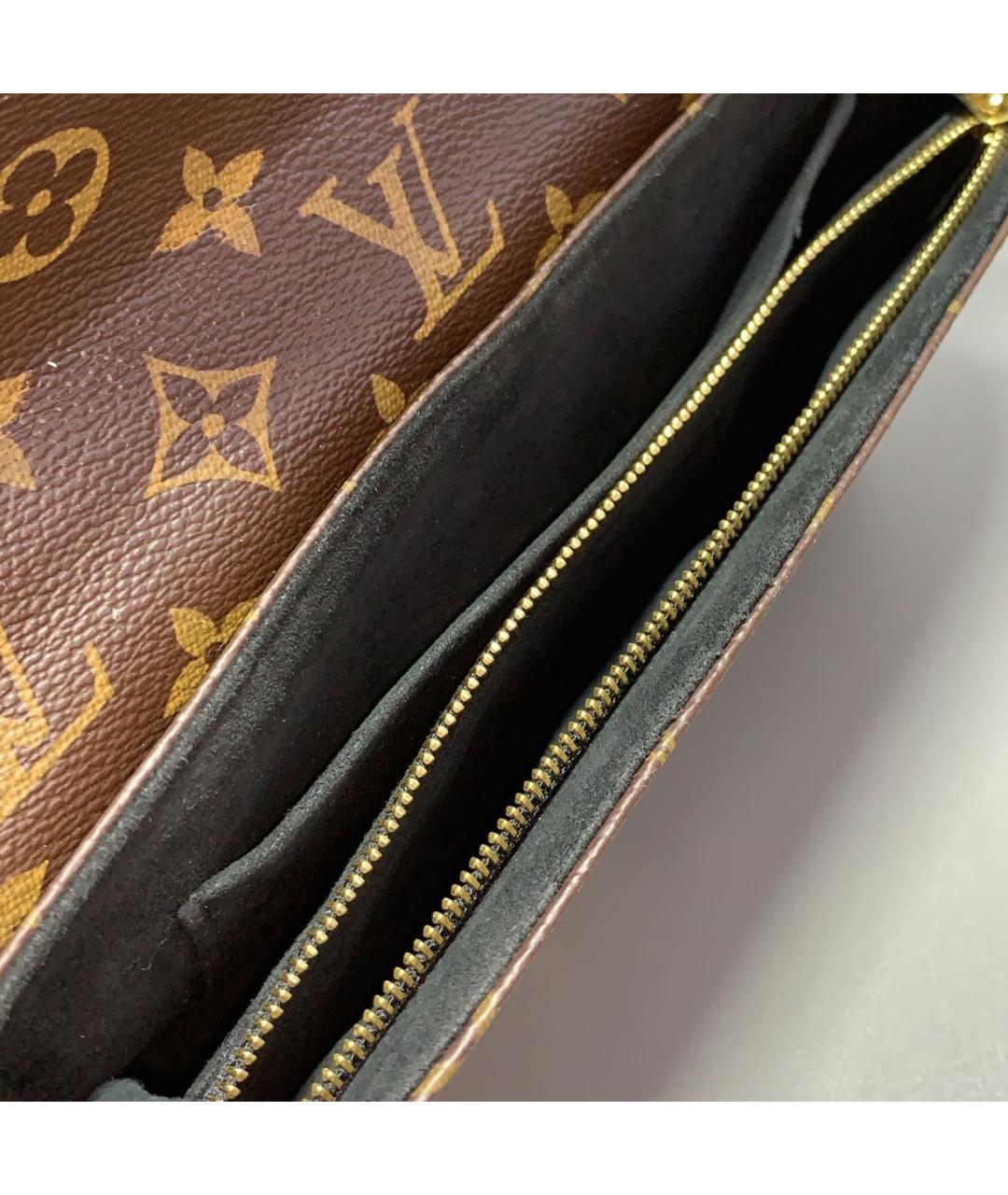 LOUIS VUITTON Коричневая сумка через плечо, фото 4