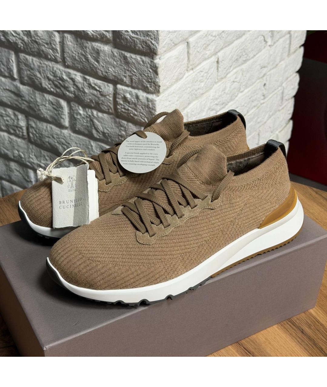 BRUNELLO CUCINELLI Низкие кроссовки / кеды, фото 4