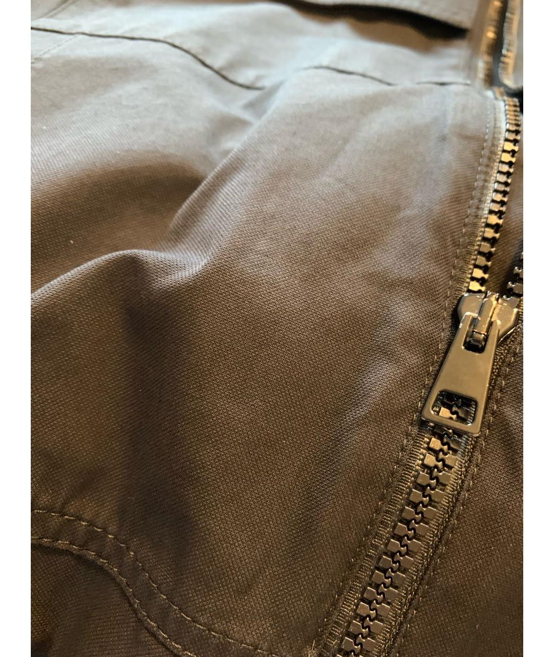 BOTTEGA VENETA Черный хлопковый комбинезон, фото 7