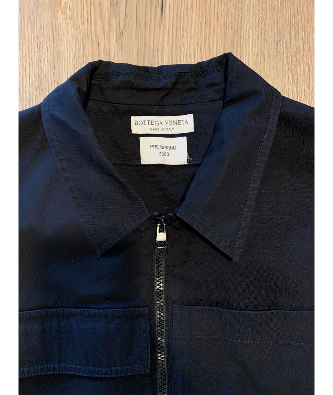 BOTTEGA VENETA Черный хлопковый комбинезон, фото 6