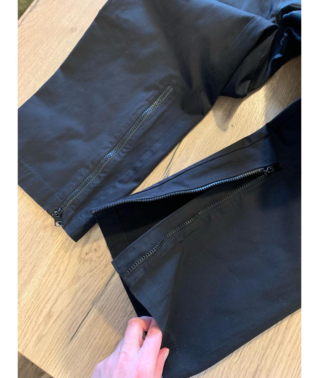 BOTTEGA VENETA Черный хлопковый комбинезон, фото 8