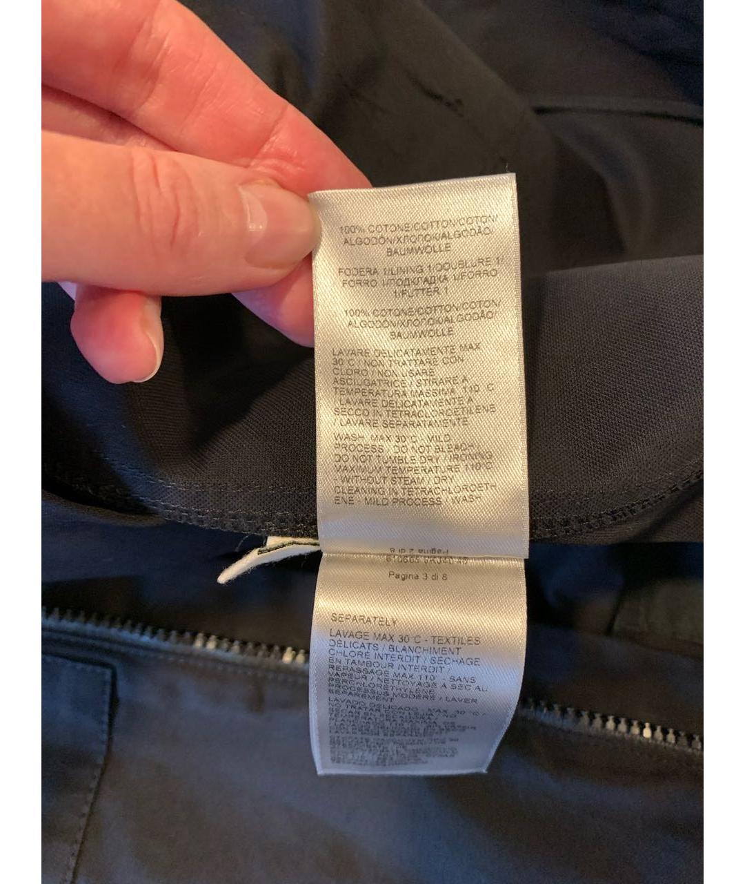 BOTTEGA VENETA Черный хлопковый комбинезон, фото 5