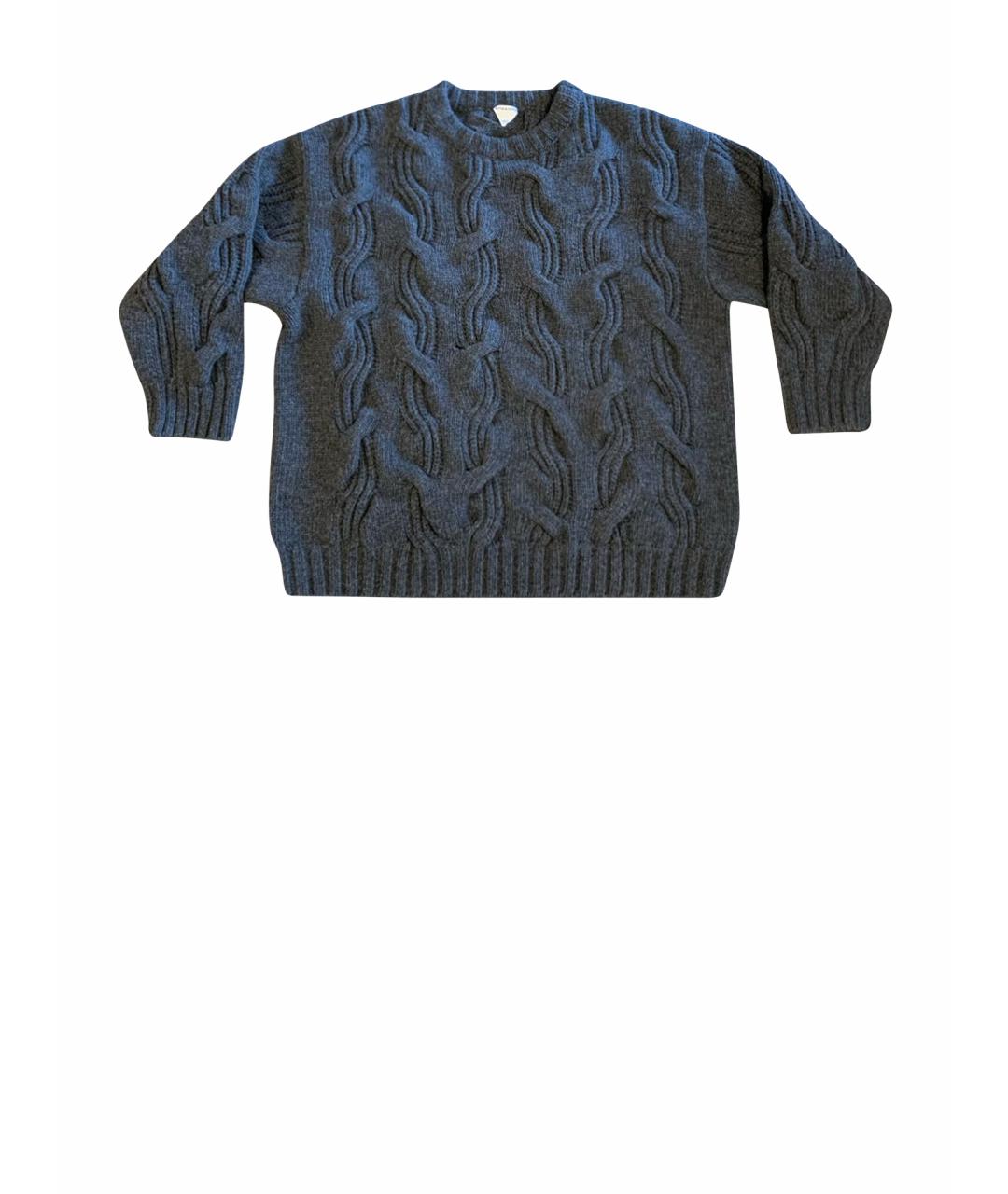 BOTTEGA VENETA Серый шерстяной джемпер / свитер, фото 1