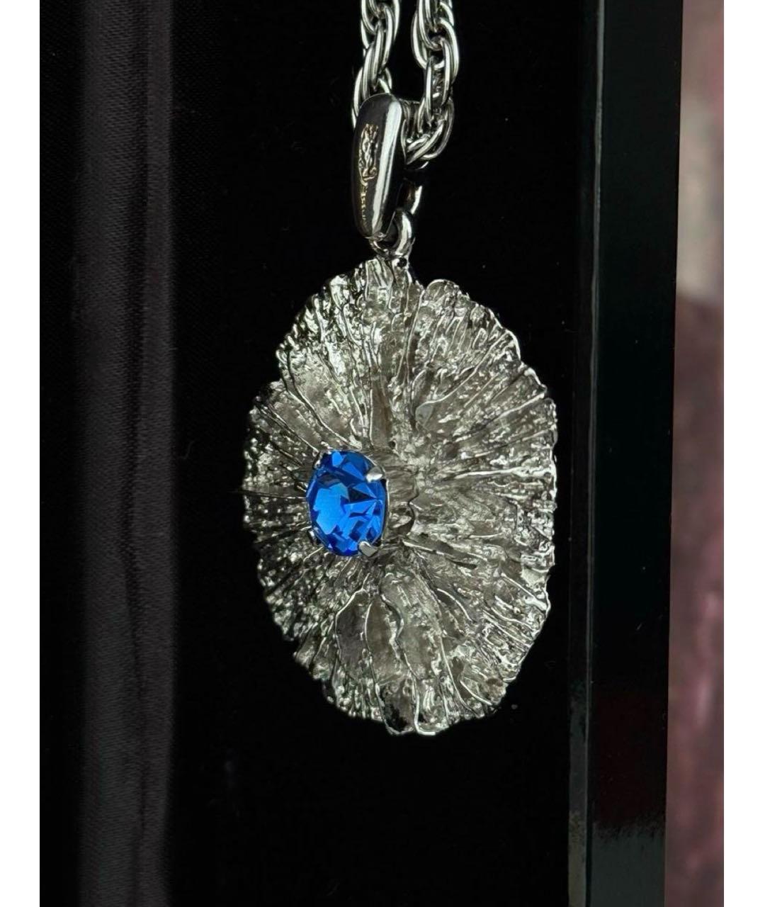 SAINT LAURENT Серебряное колье, фото 5