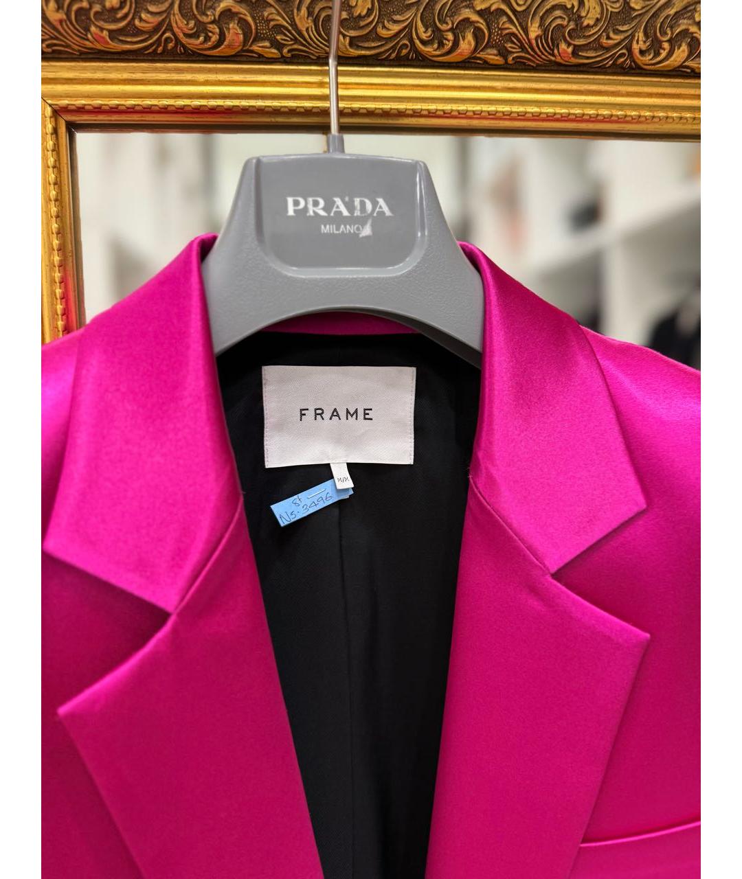 FRAME Фуксия жакет/пиджак, фото 6