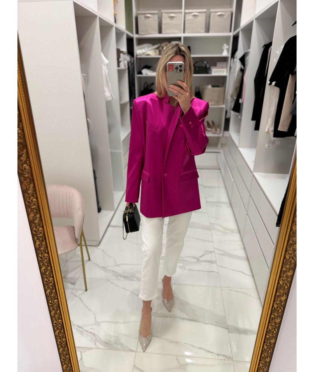 FRAME Фуксия жакет/пиджак, фото 2