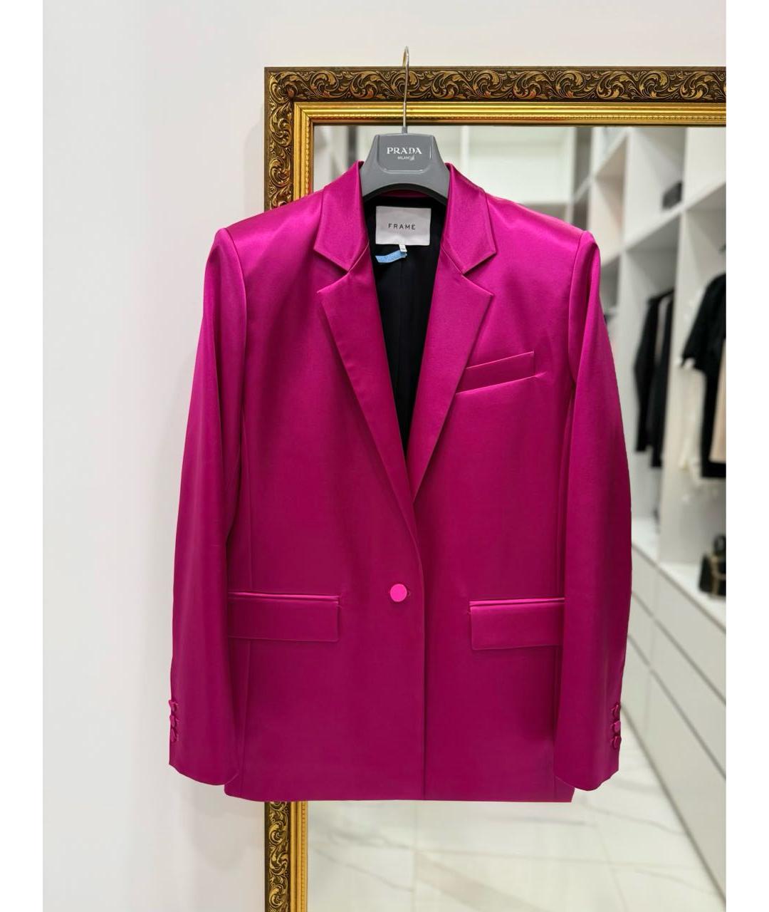 FRAME Фуксия жакет/пиджак, фото 4