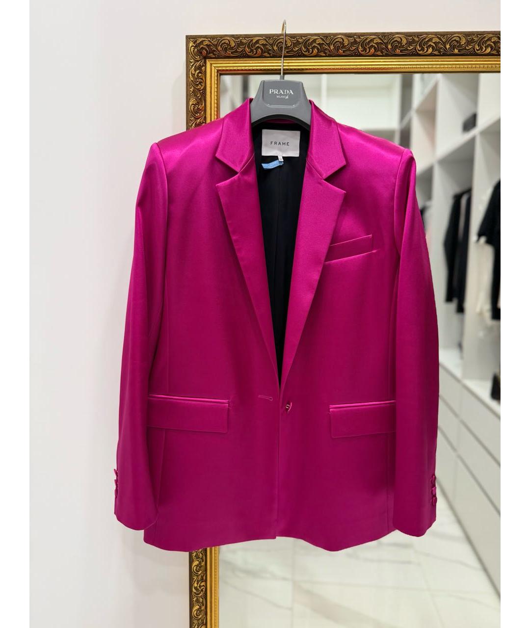FRAME Фуксия жакет/пиджак, фото 5
