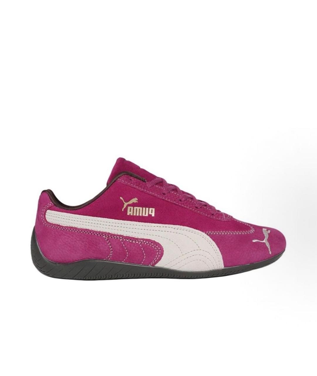 PUMA Фуксия замшевые кроссовки, фото 7