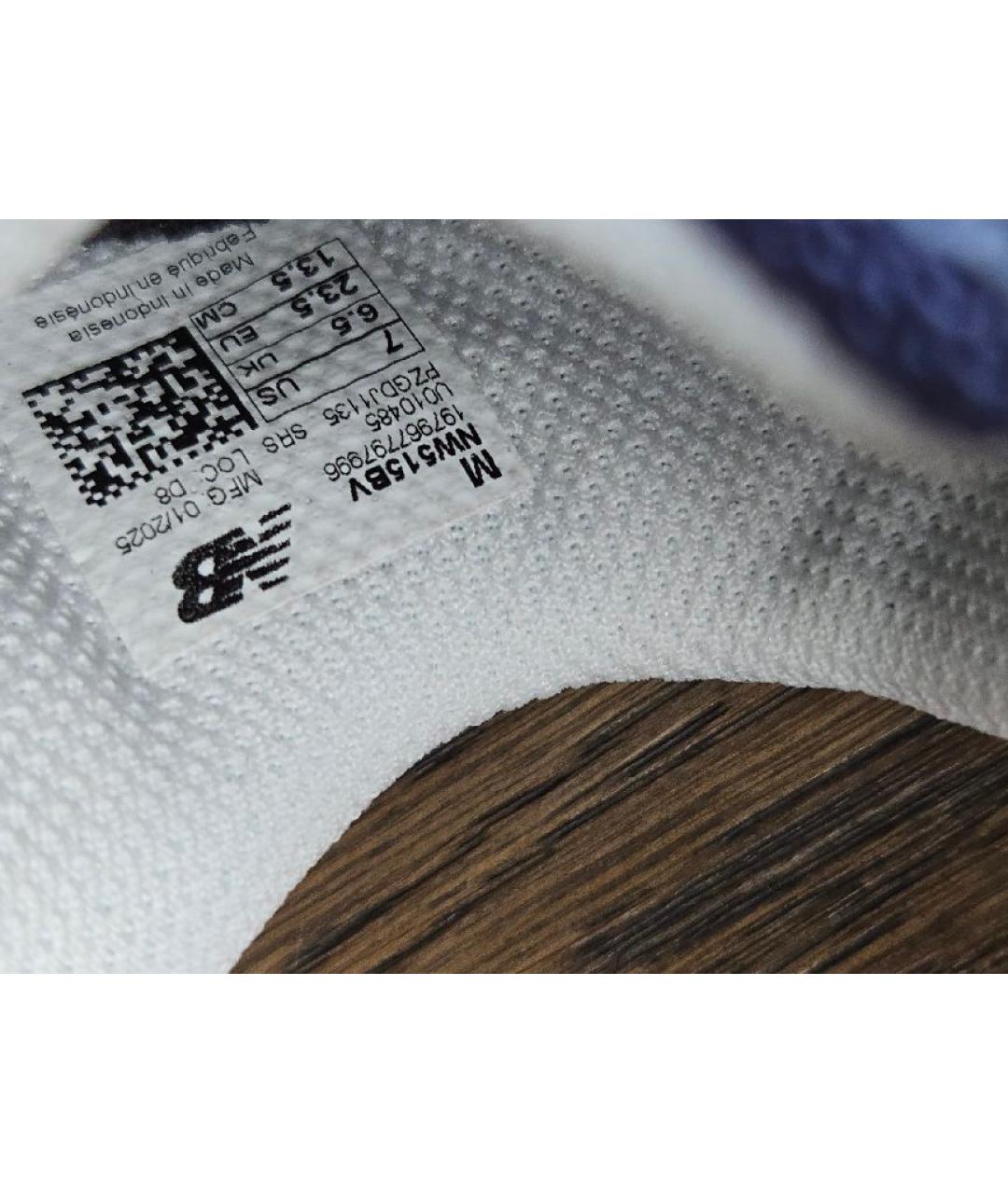 NEW BALANCE Фиолетовые текстильные кеды, фото 8