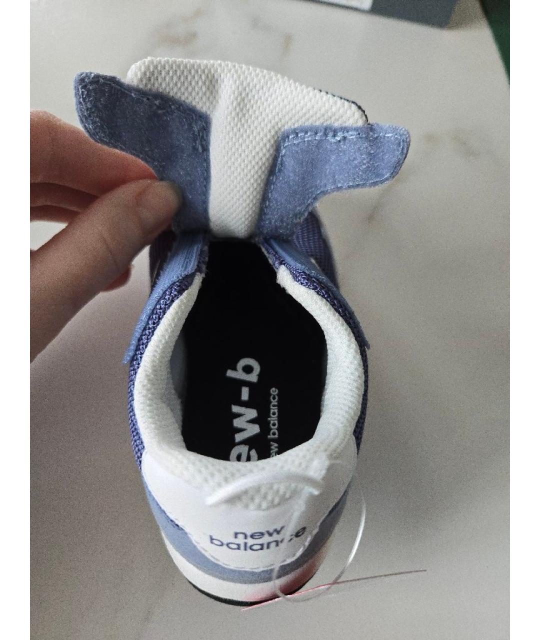 NEW BALANCE Фиолетовые текстильные кеды, фото 5