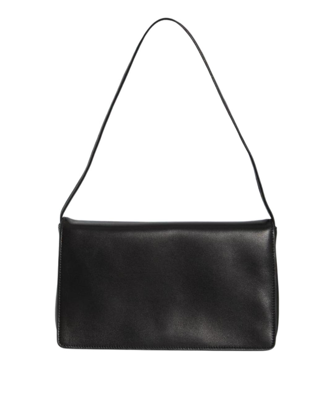 THE ROW Черная кожаная сумка через плечо, фото 1