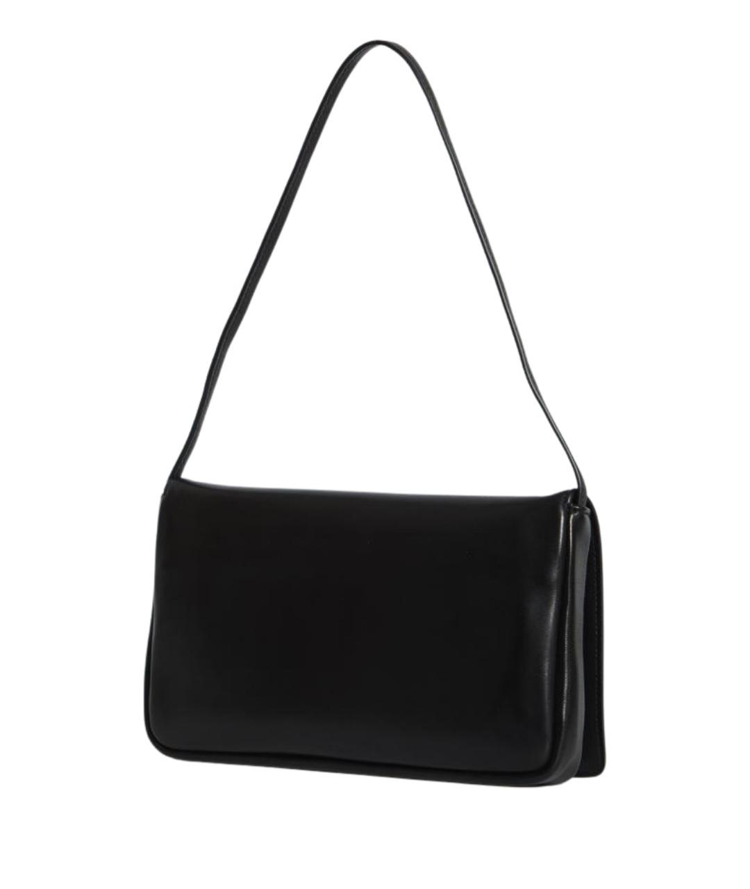 THE ROW Черная кожаная сумка через плечо, фото 2