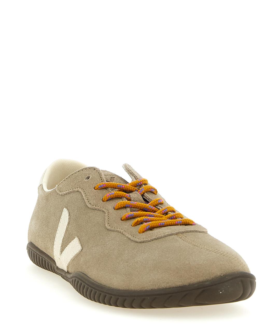 VEJA Серые замшевые низкие кроссовки / кеды, фото 2