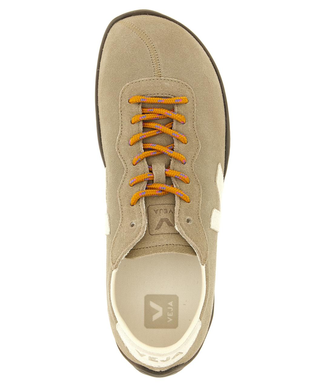 VEJA Серые замшевые низкие кроссовки / кеды, фото 4