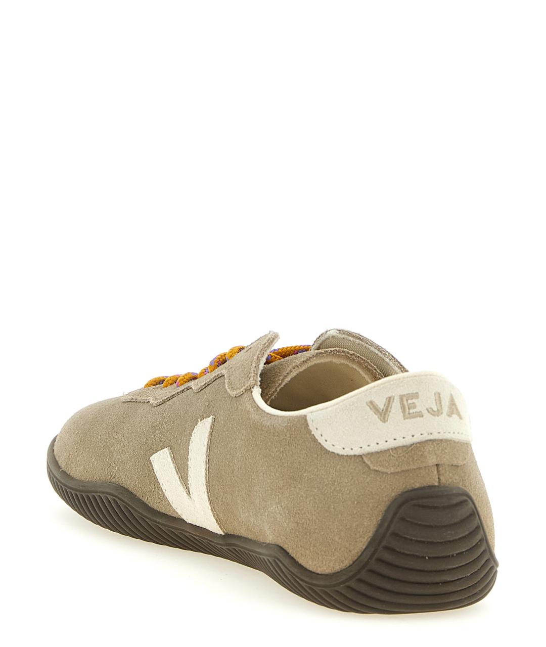 VEJA Серые замшевые низкие кроссовки / кеды, фото 3