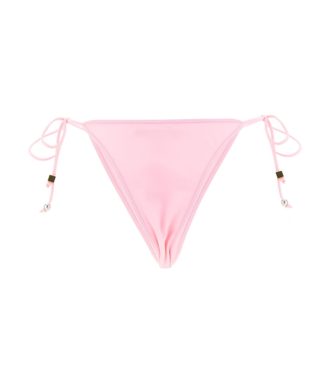 JACQUEMUS Розовый полиамидовый купальник, фото 2