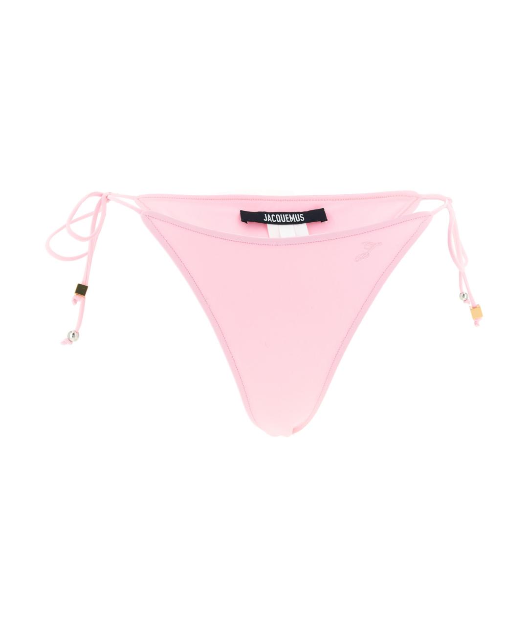 JACQUEMUS Розовый полиамидовый купальник, фото 1