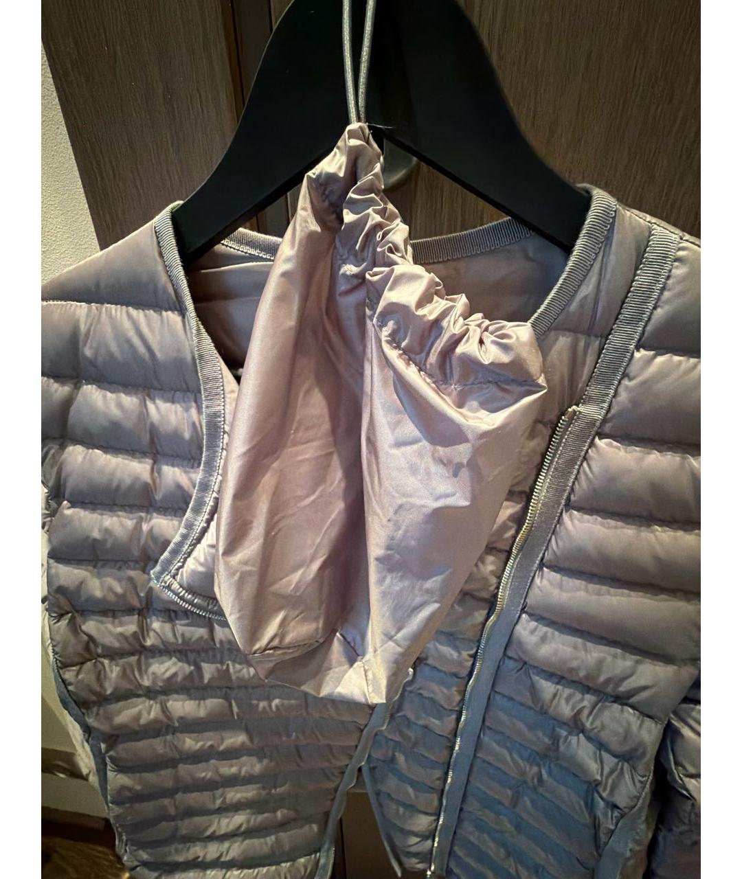 MONCLER Серая куртка, фото 5