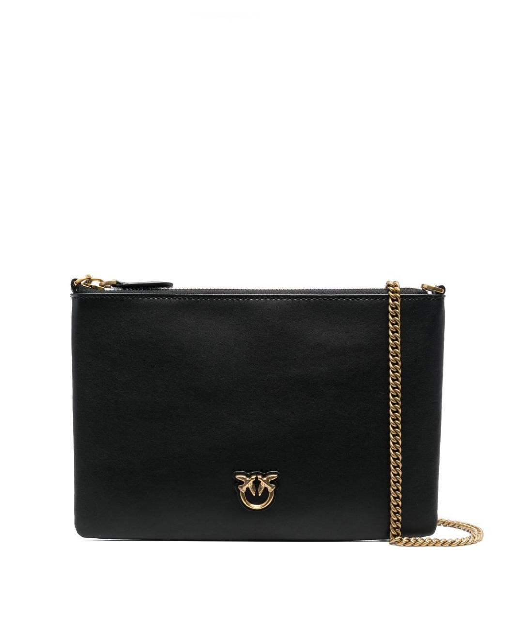 PINKO Черная сумка через плечо, фото 1