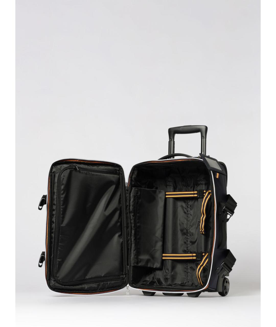 K-WAY Темно-синий тканевый чемодан, фото 4