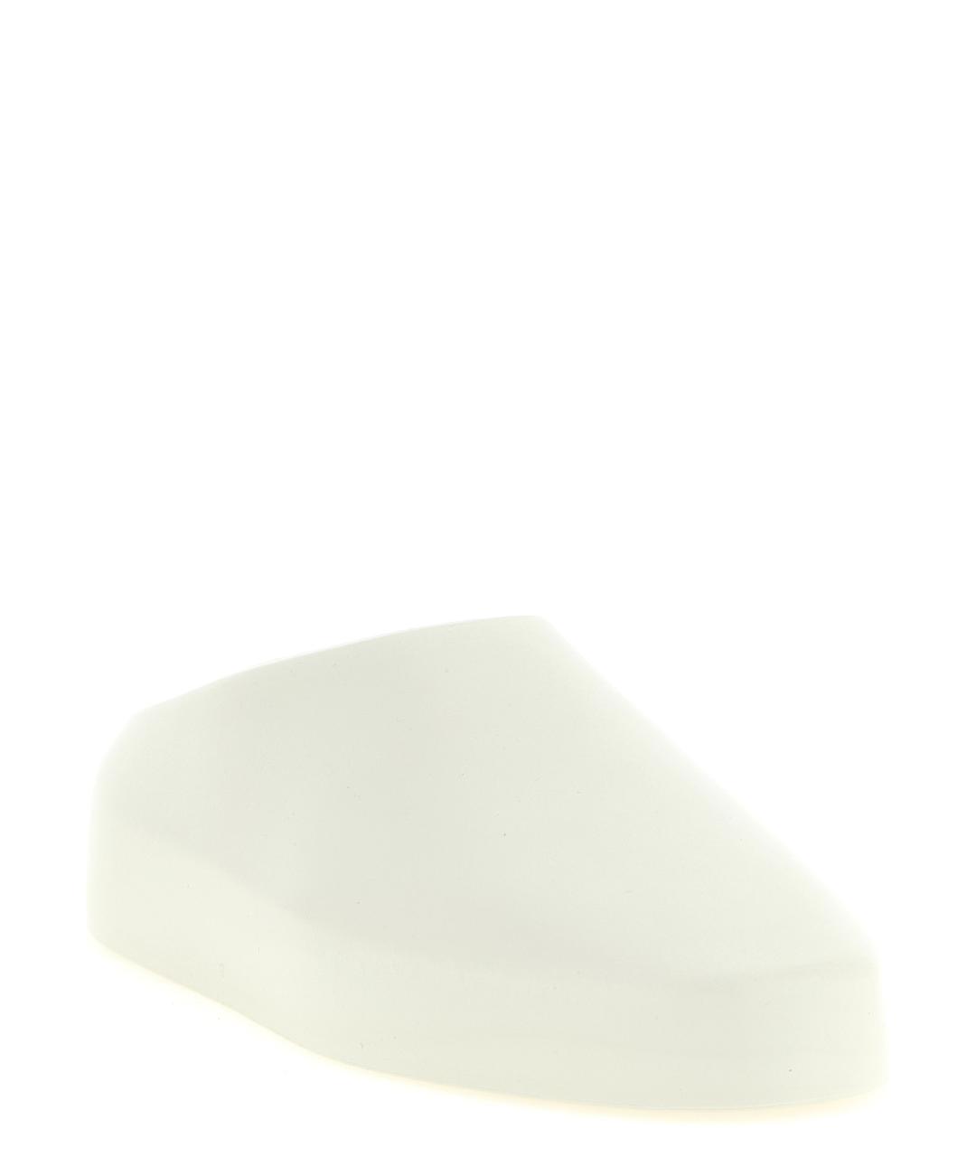 FEAR OF GOD Белые резиновые шлепанцы, фото 2