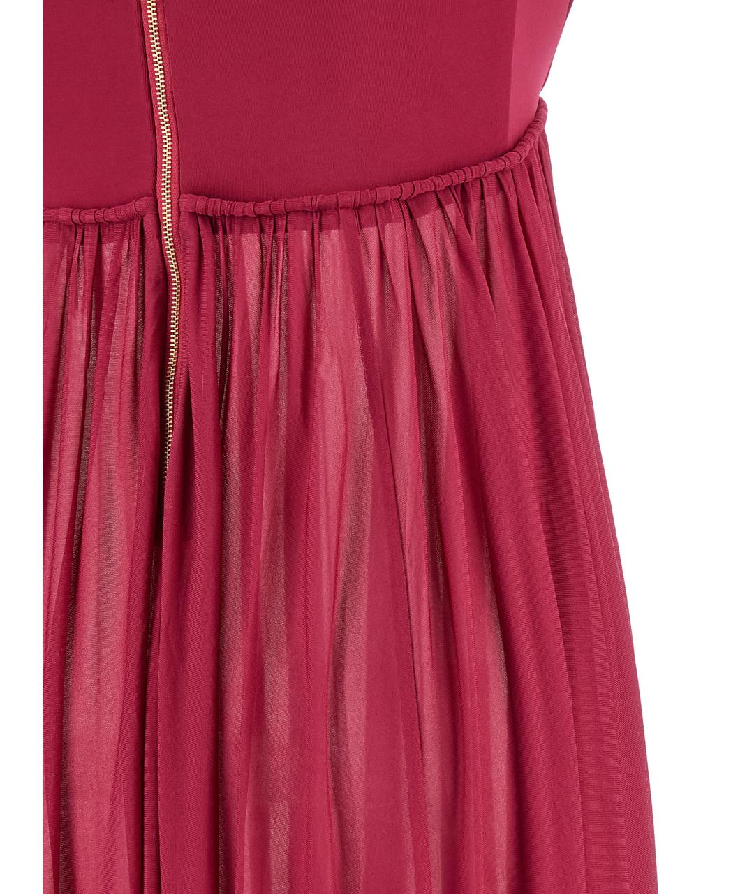 ZIMMERMANN Фуксия вискозное вечернее платье, фото 4