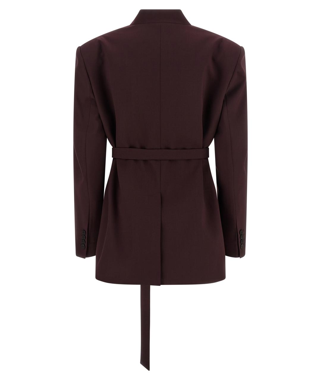 THE ATTICO Фиолетовый полиэстеровый жакет/пиджак, фото 2