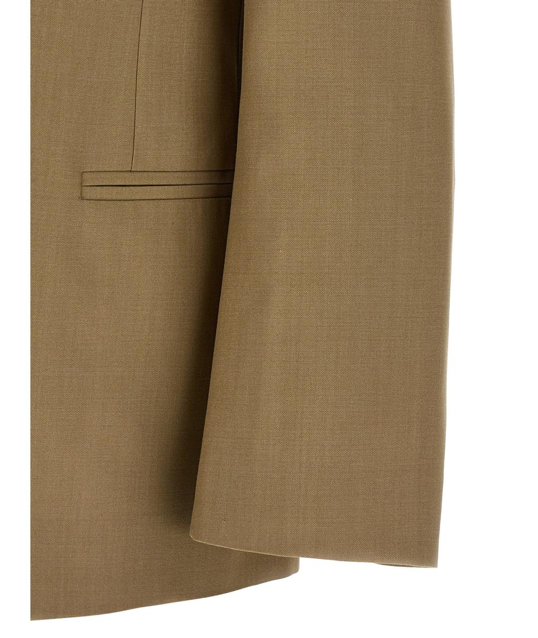 LEMAIRE Коричневый шерстяной пиджак, фото 4