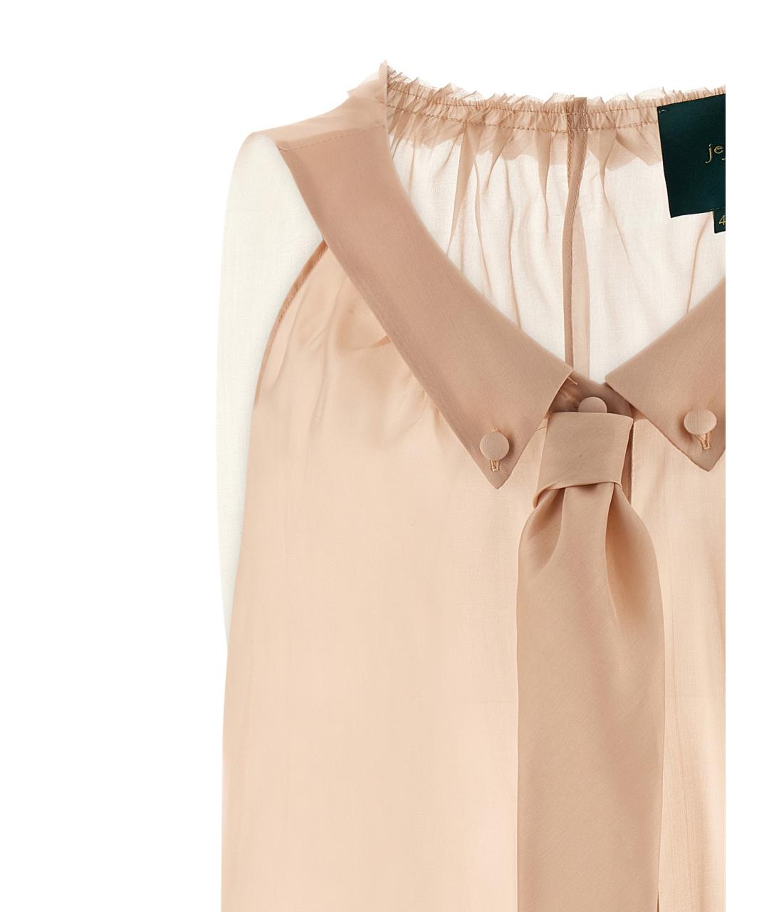 JEJIA Розовая шелковая рубашка, фото 3