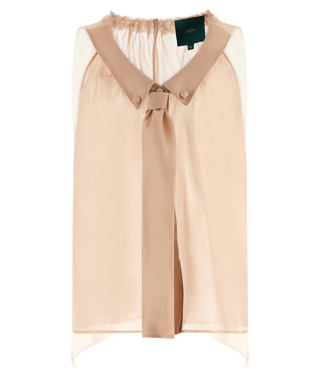 JEJIA Розовая шелковая рубашка, фото 1