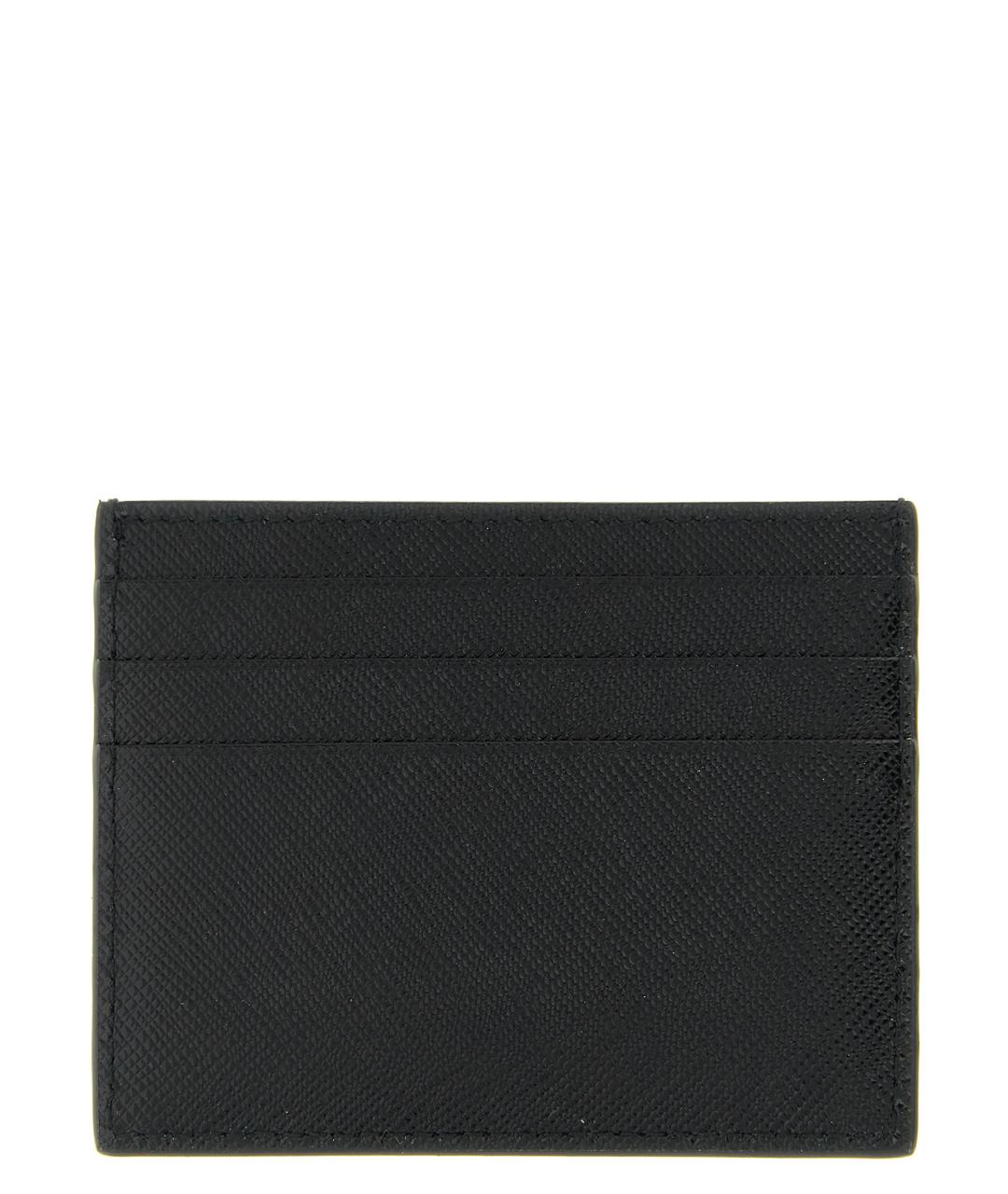 PRADA Черный кожаный кардхолдер, фото 2