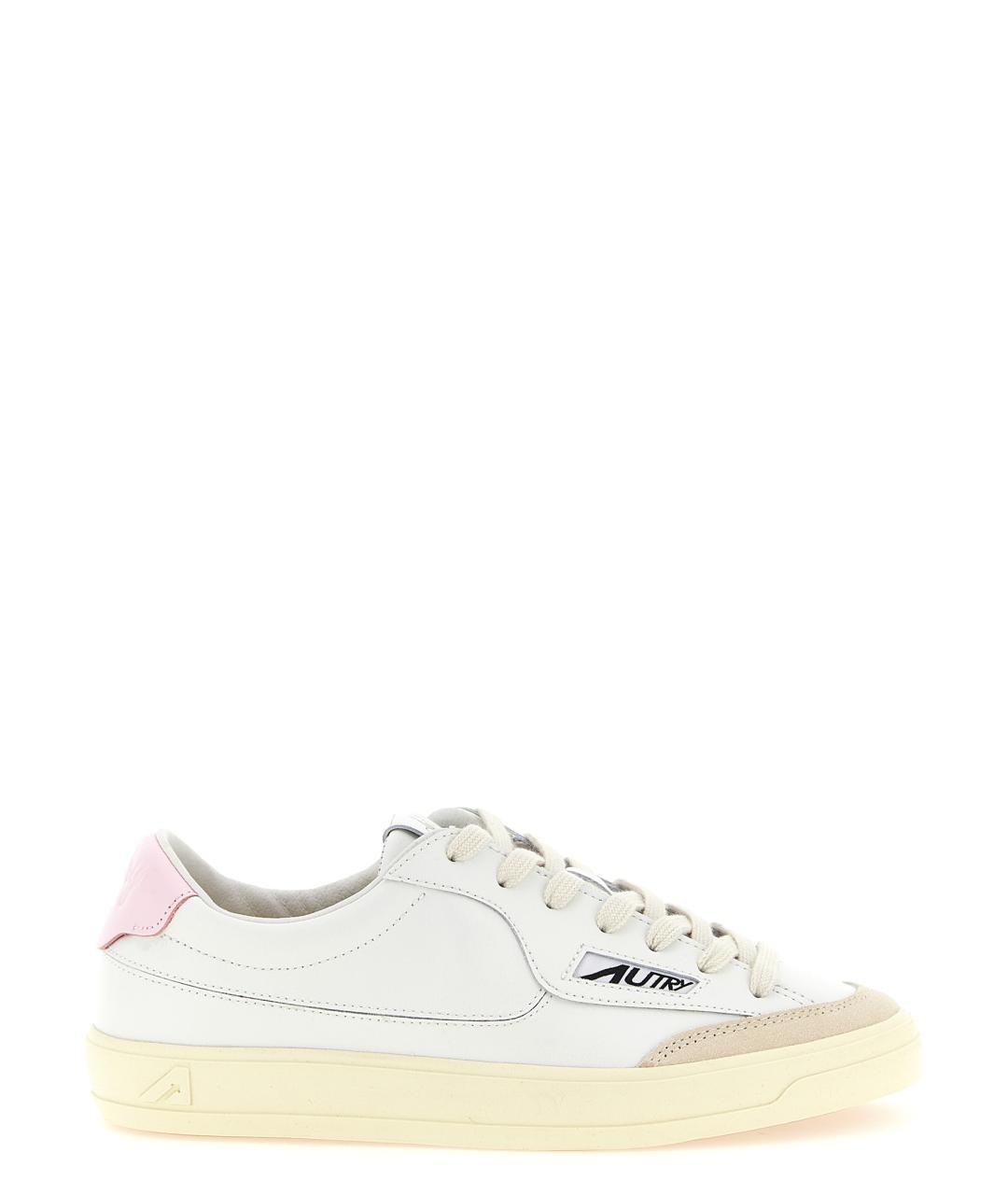 AUTRY Белые кожаные кеды, фото 1