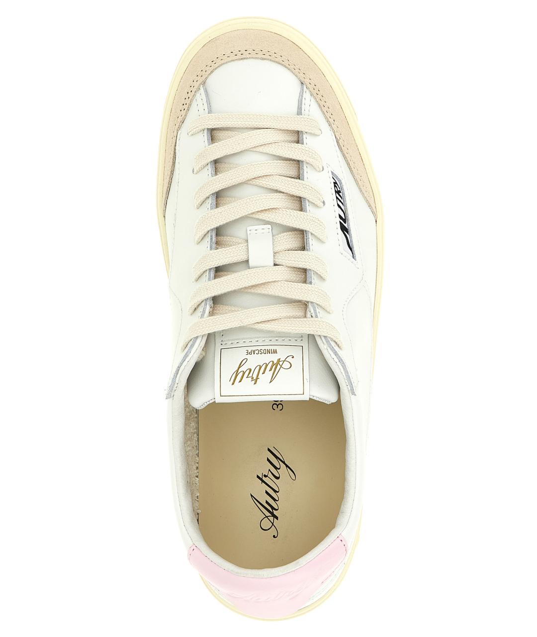 AUTRY Белые кожаные кеды, фото 4