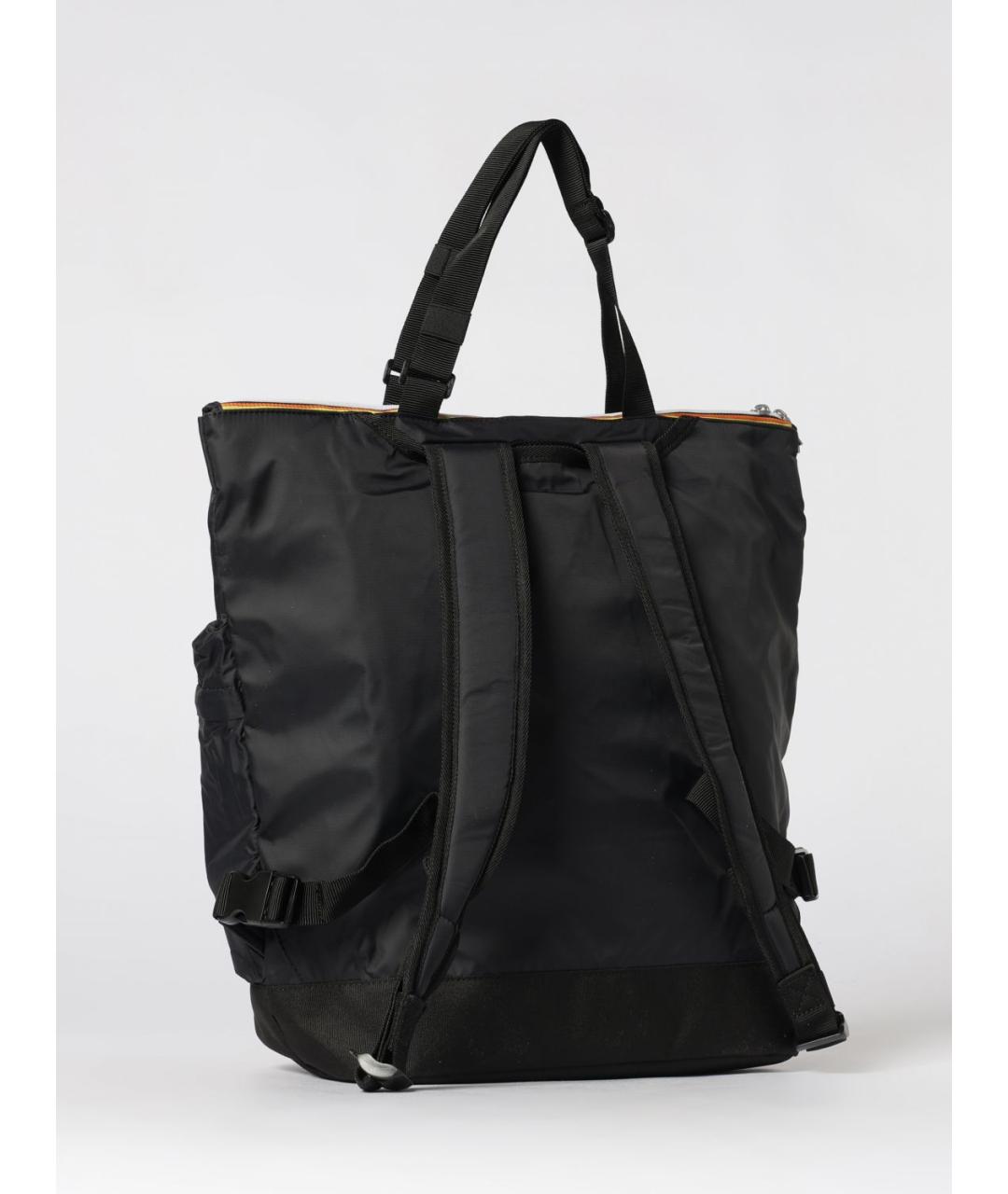 K-WAY Черная тканевая сумка тоут, фото 2
