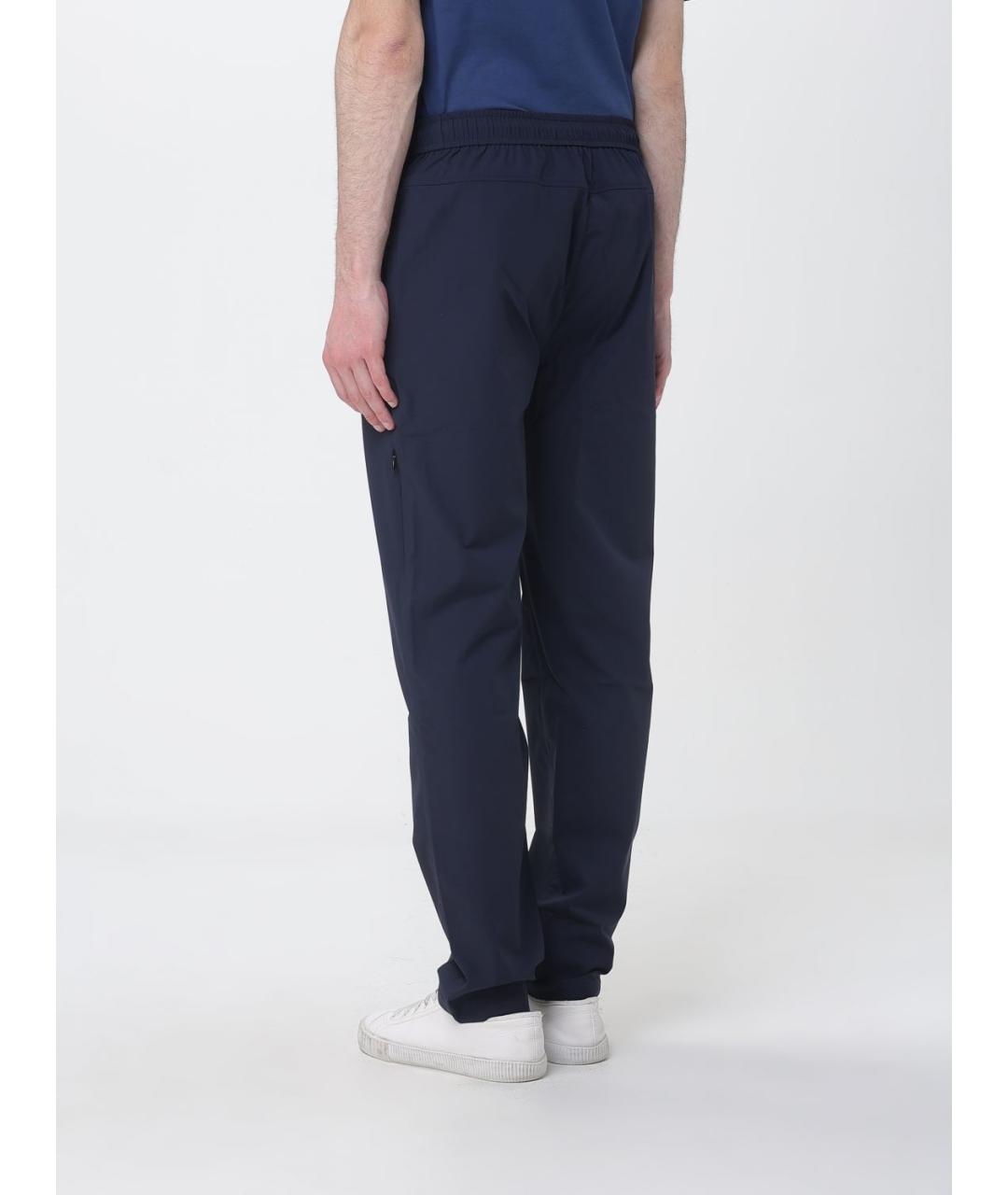 K-WAY Синие полиамидовые повседневные брюки, фото 2