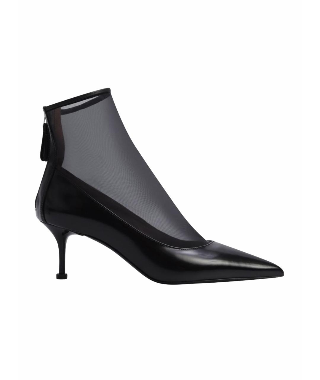 PREMIATA Черные кожаные ботильоны, фото 1