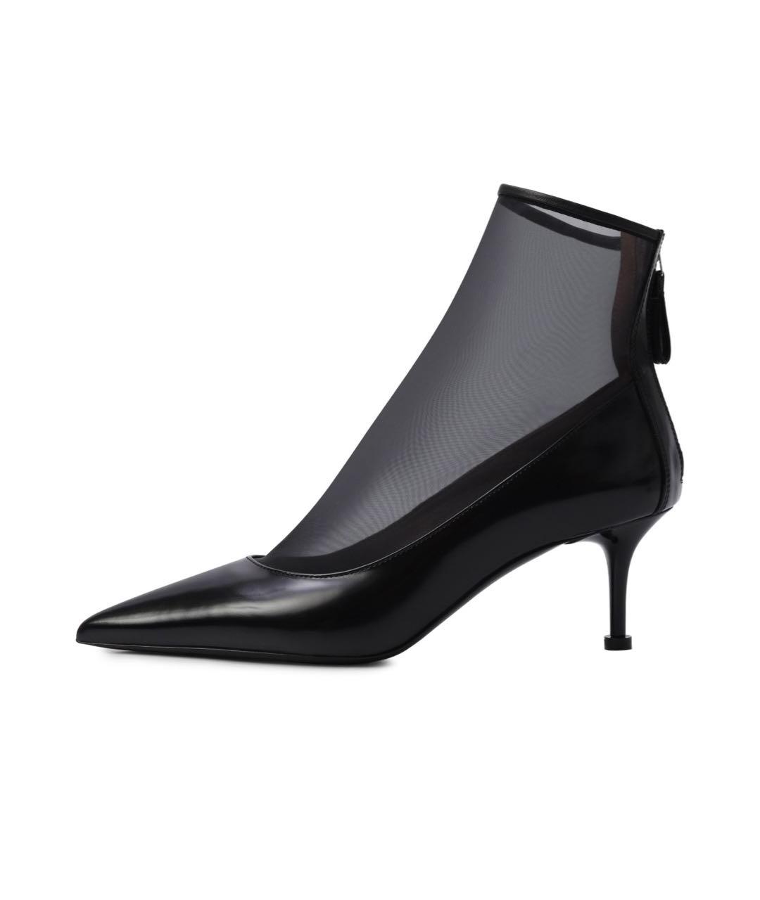 PREMIATA Черные кожаные ботильоны, фото 7