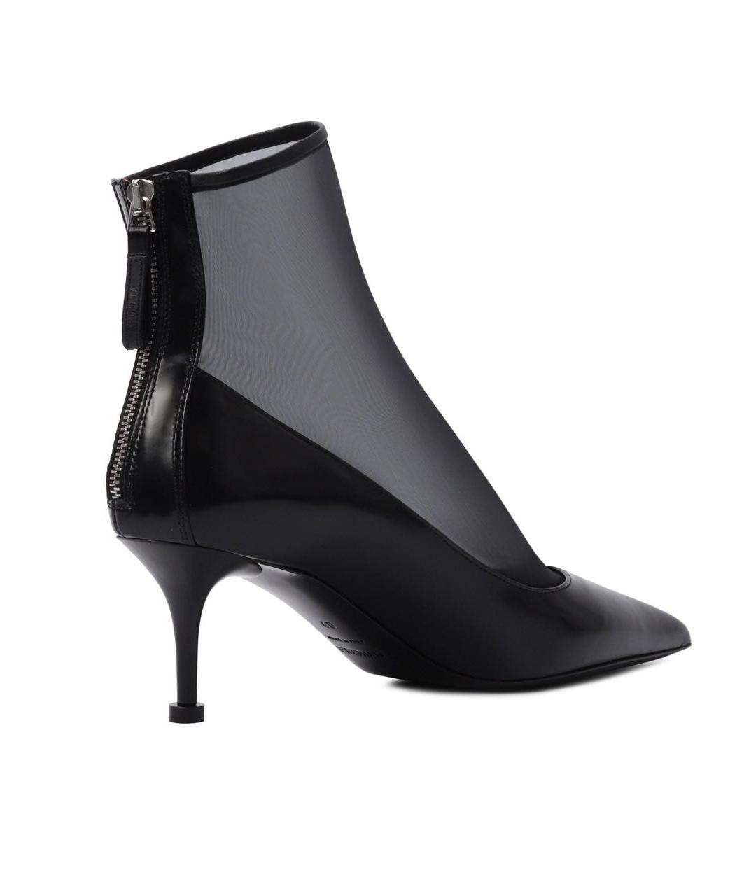 PREMIATA Черные кожаные ботильоны, фото 2