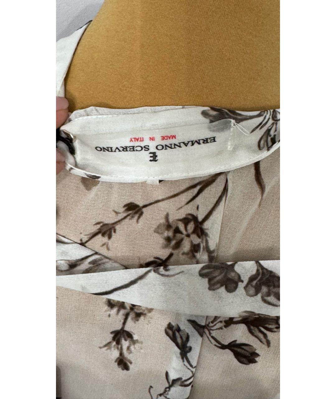 ERMANNO SCERVINO Мульти шифоновое повседневное платье, фото 5