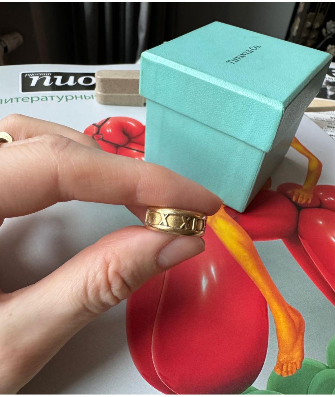 TIFFANY&CO Золотое кольцо из желтого золота, фото 2