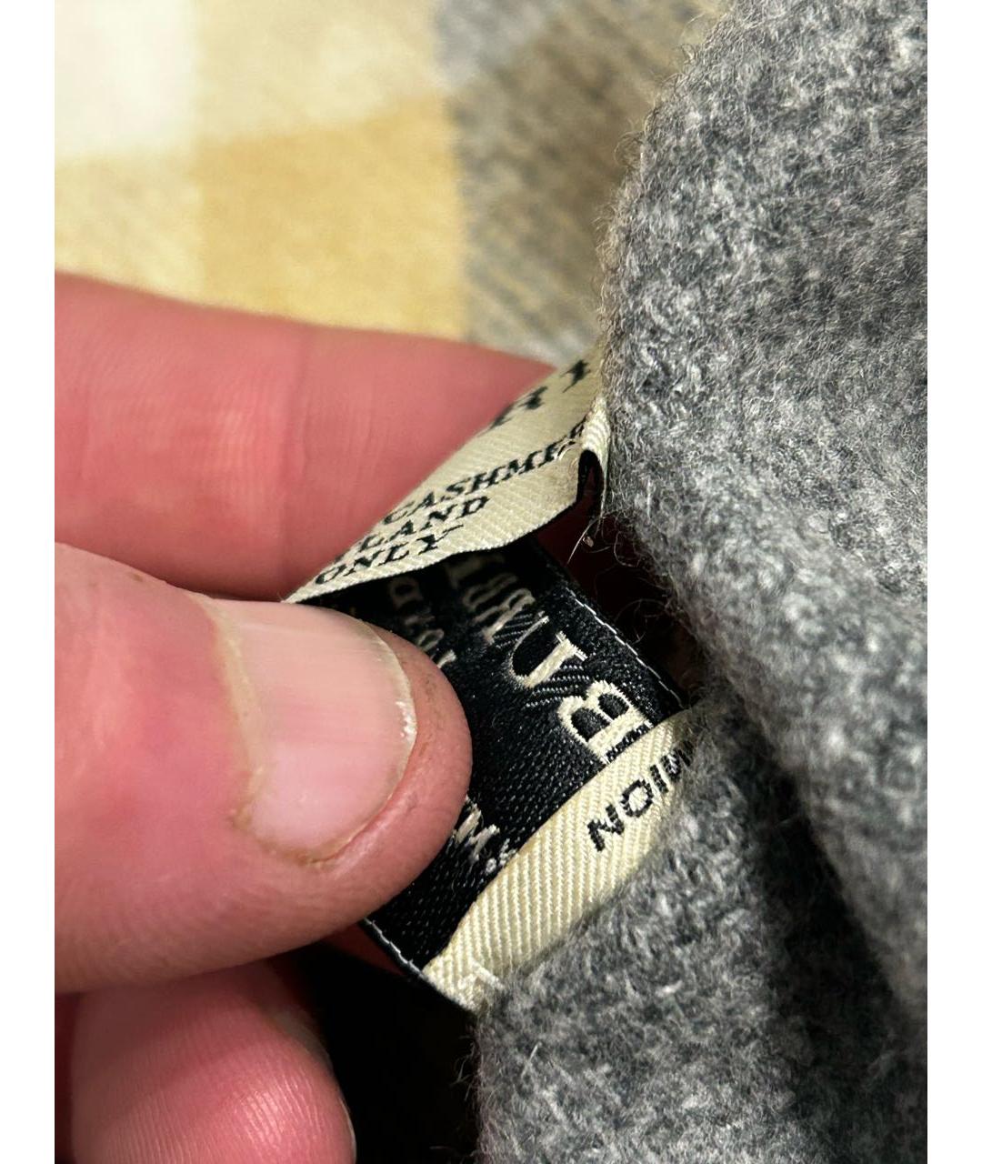 BURBERRY Мульти шерстяной шарф, фото 4