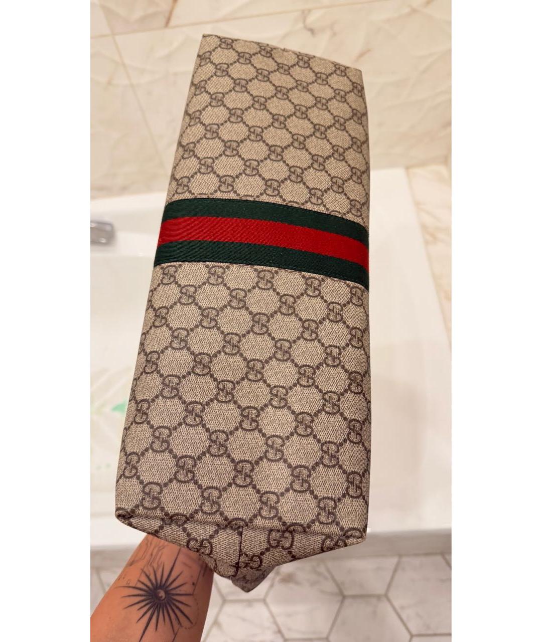 GUCCI Бежевая сумка тоут, фото 3