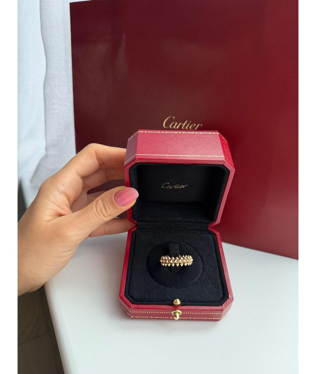 CARTIER Золотое кольцо из розового золота, фото 3