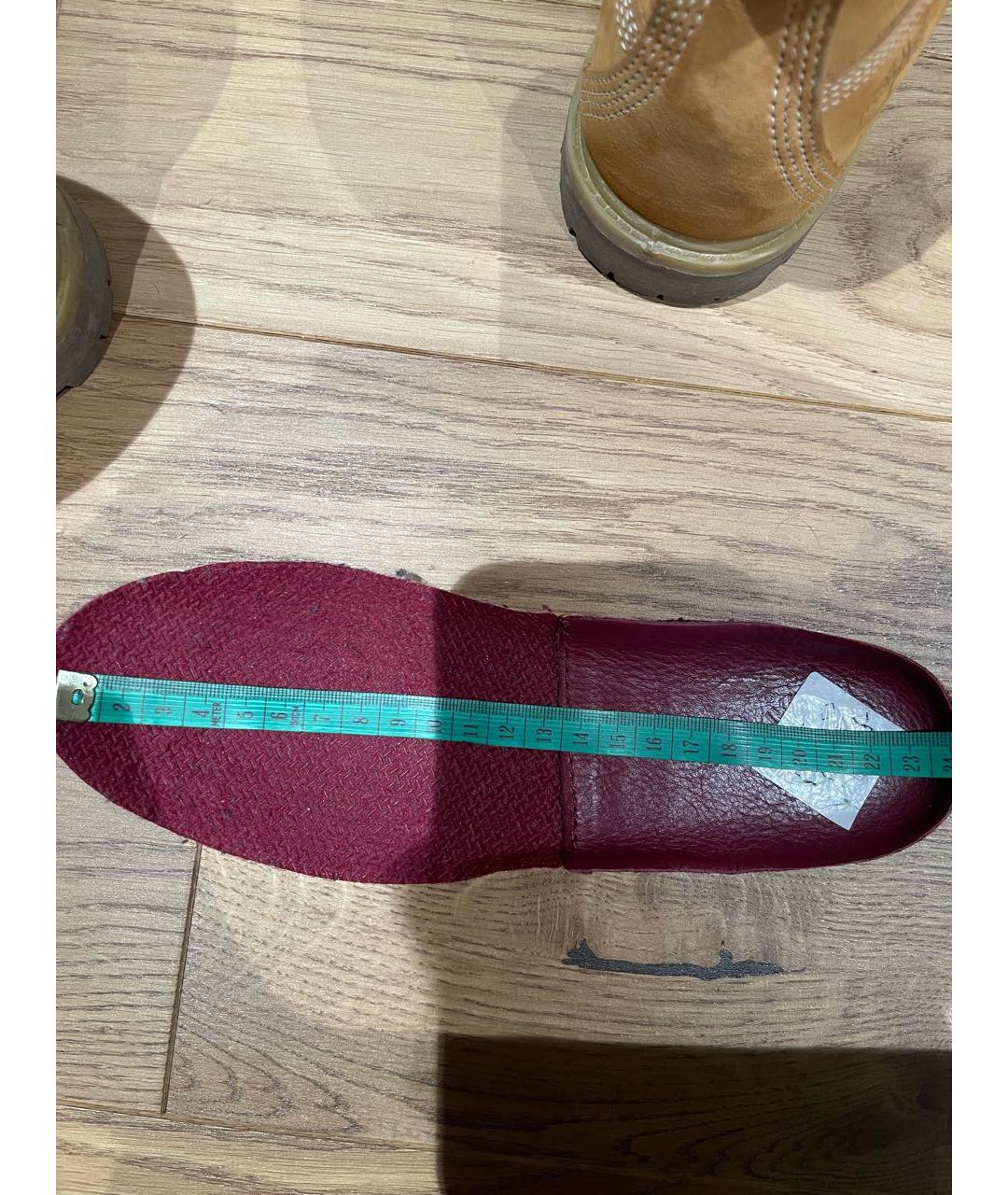 TIMBERLAND Коричневые нубуковые ботинки, фото 5